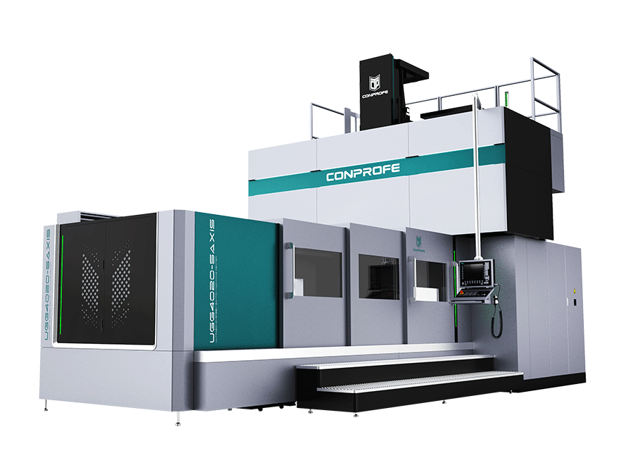 超聲綠色龍門(mén)五軸聯(lián)動(dòng)加工中心